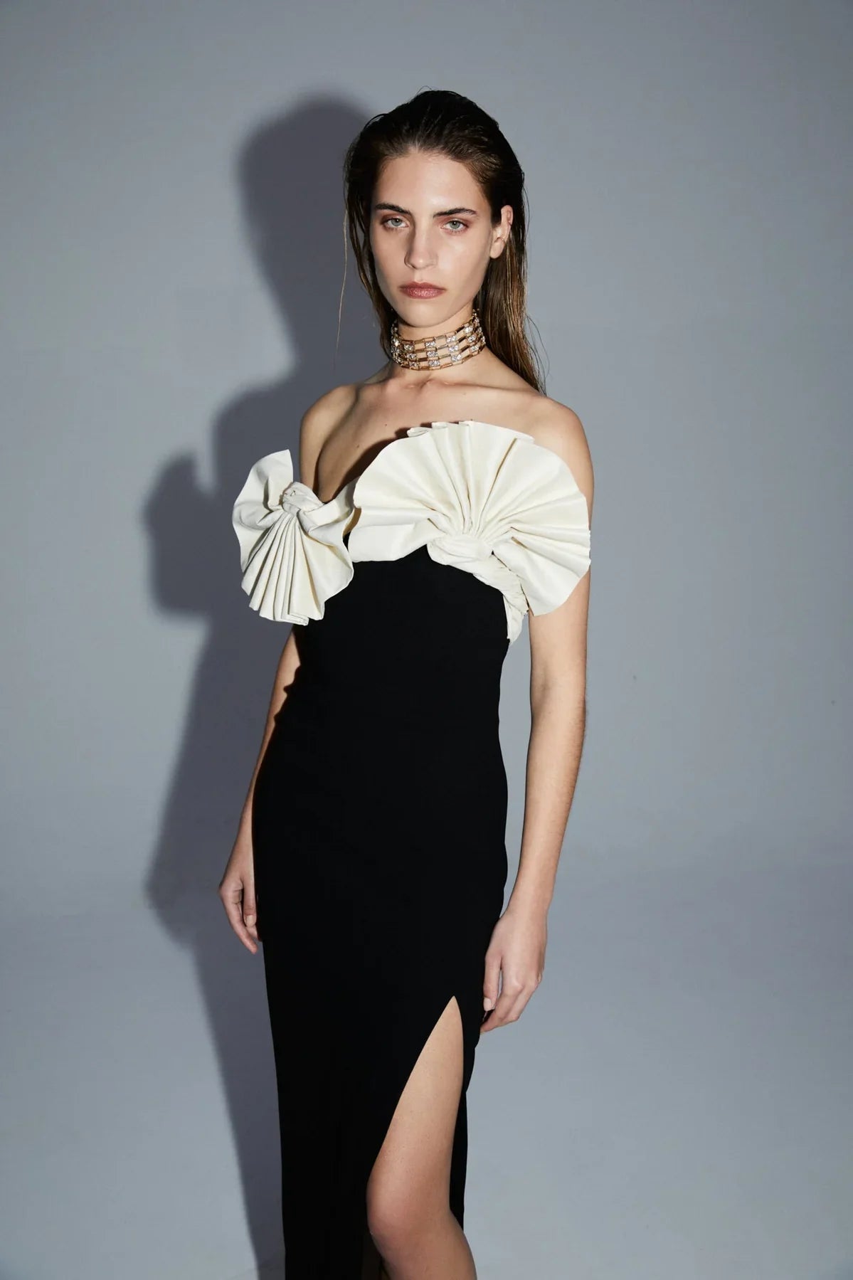 2024 New Black Strapless Flower Bodycon Bandage Dress Sexy  Patchwork Sleeveless Celebrity Runway Knitting Party Dress