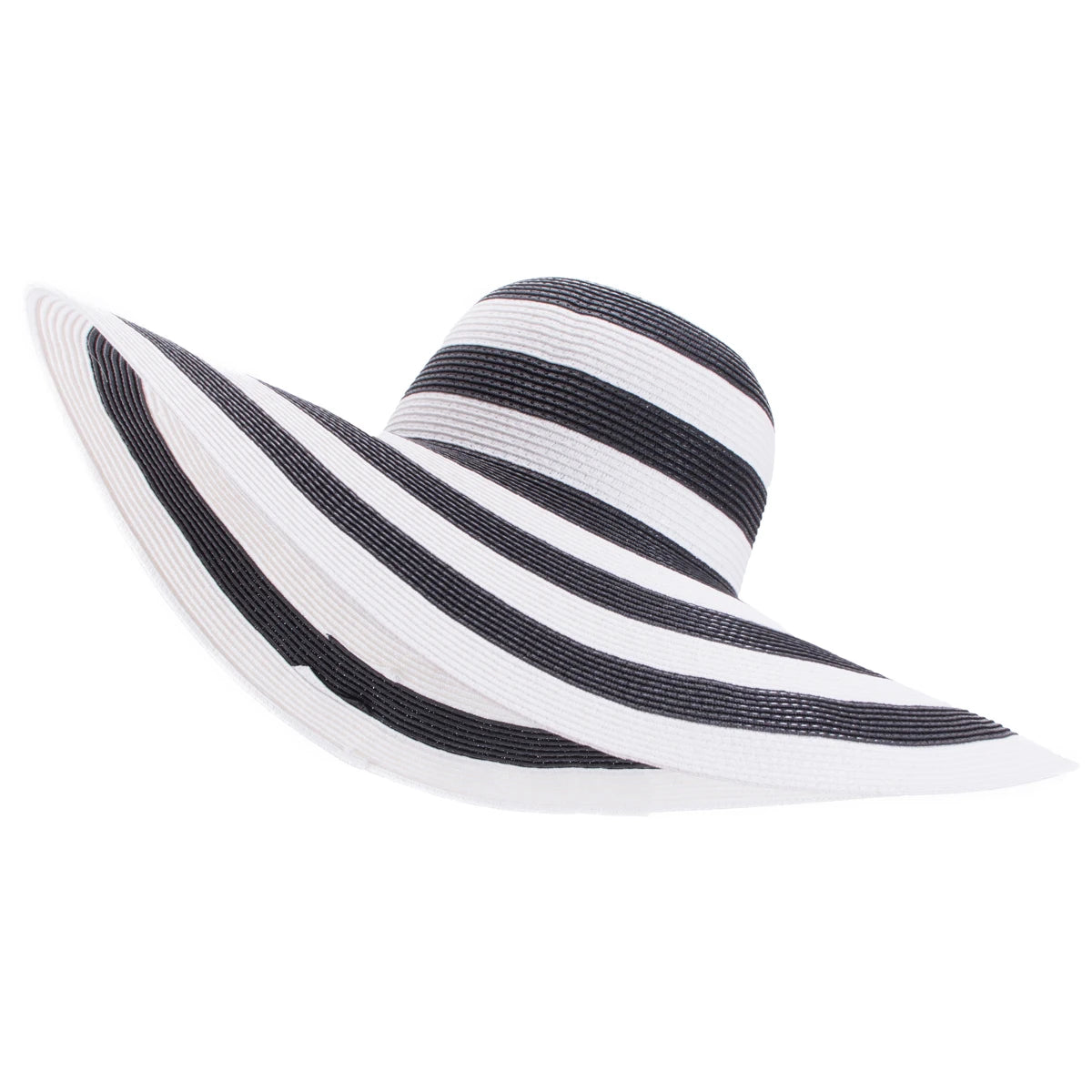 7.1''/18cm Foldable Oversized Huge Wide Brim Sun Beach Straw Hats Womens Floppy Dressy A330